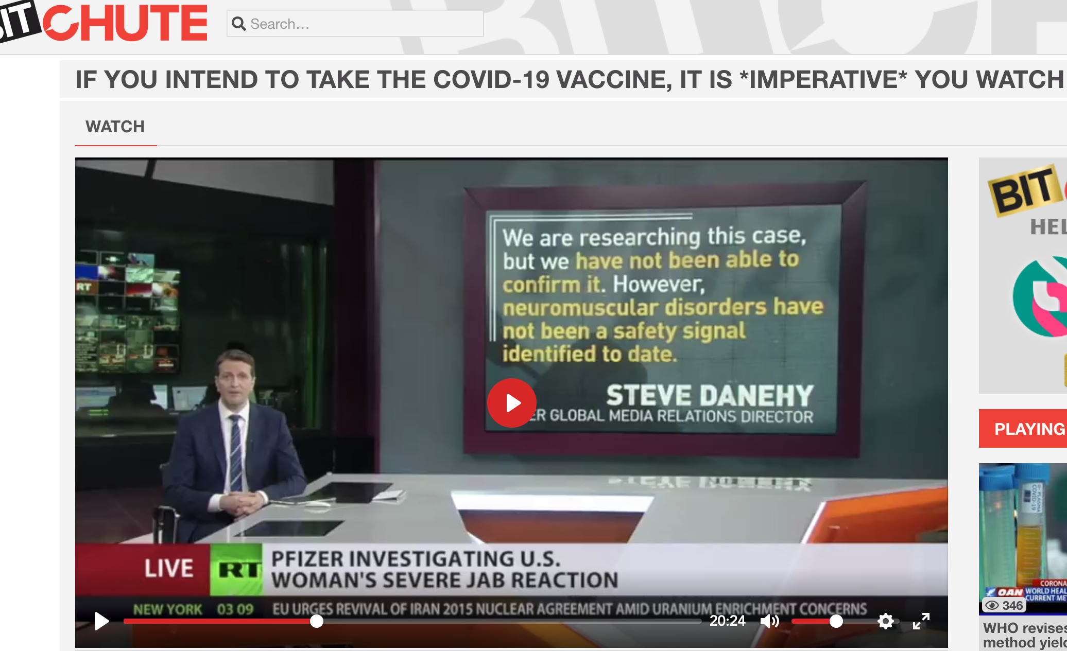 BitChute Vaccines How Misinformation Spreads Alternative BitChute Vaccines How Misinformation Spreads Alternative