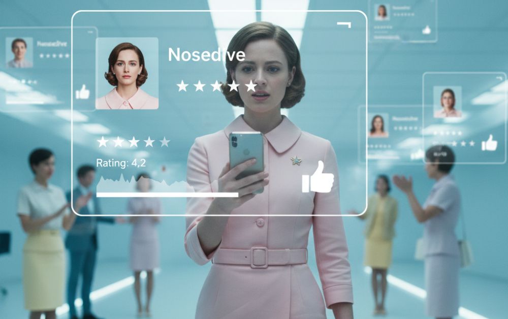 Black Mirror Nosedive App: A Gentle Reflection on Ratings, Identity, and Digital Worth Black Mirror Nosedive App: A Gentle Reflection on Ratings, Identity, and Digital Worth
