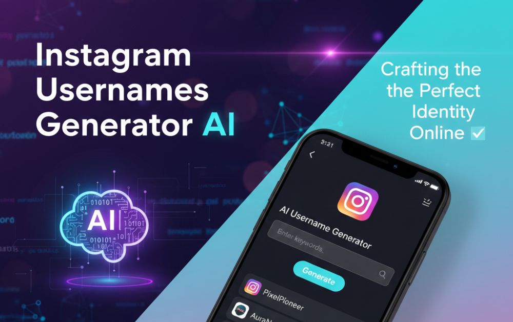 Instagram Usernames Generator AI: Crafting the Perfect Identity Online