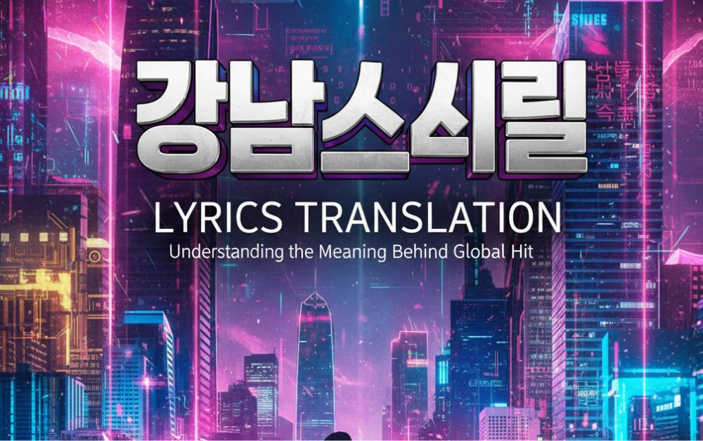 Lyrics Translation Gangnam Style: Understanding the Meaning Behind the Global Hit