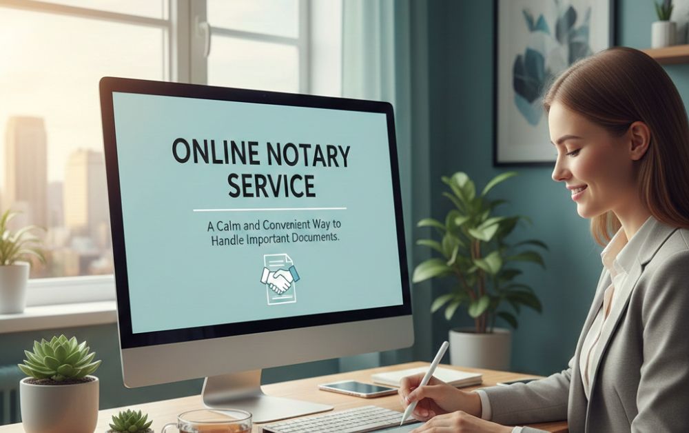 Online Notary Service: A Calm and Convenient Way to Handle Important Documents
