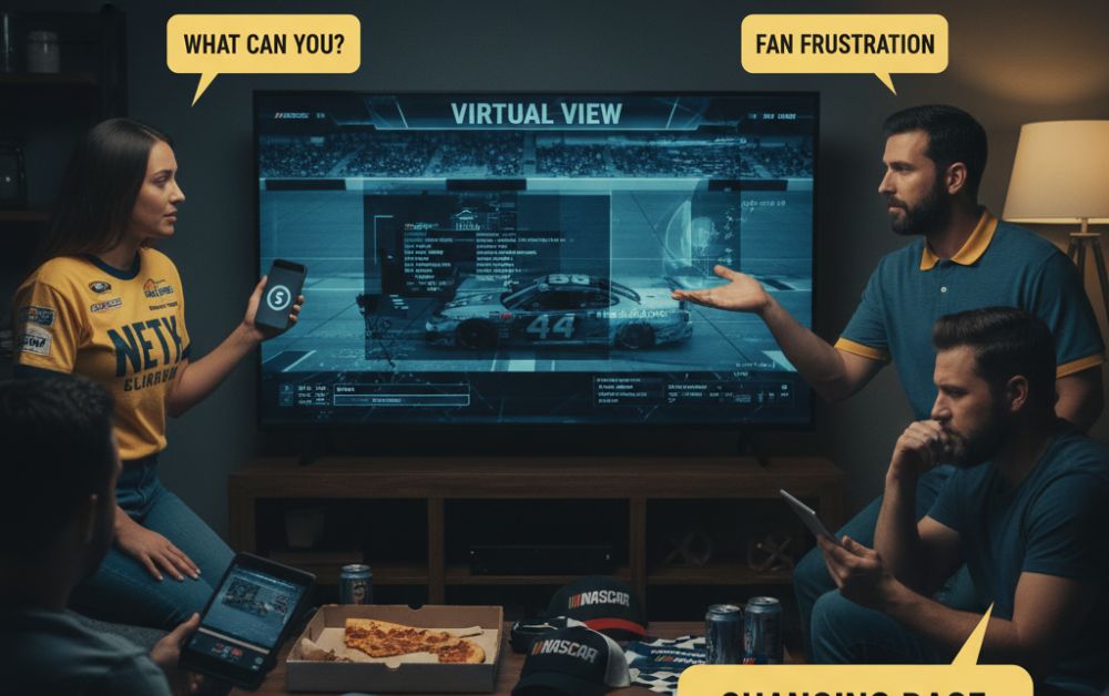 Remote NASCAR Broadcasting Fan Frustration: A Gentle Look at Changing Race Day Experiences