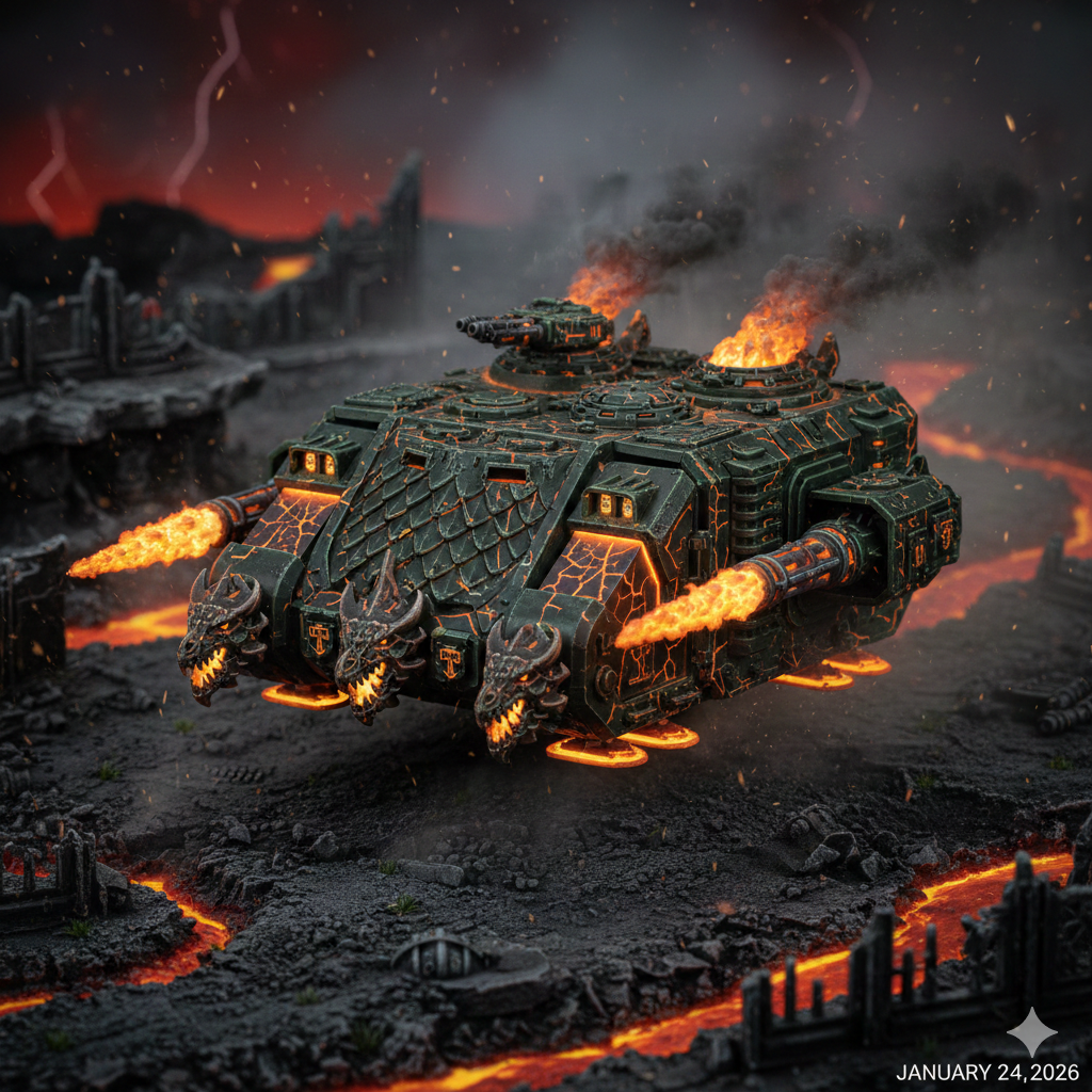 Best Salamander Land Raider STL Files for Tabletop Gaming