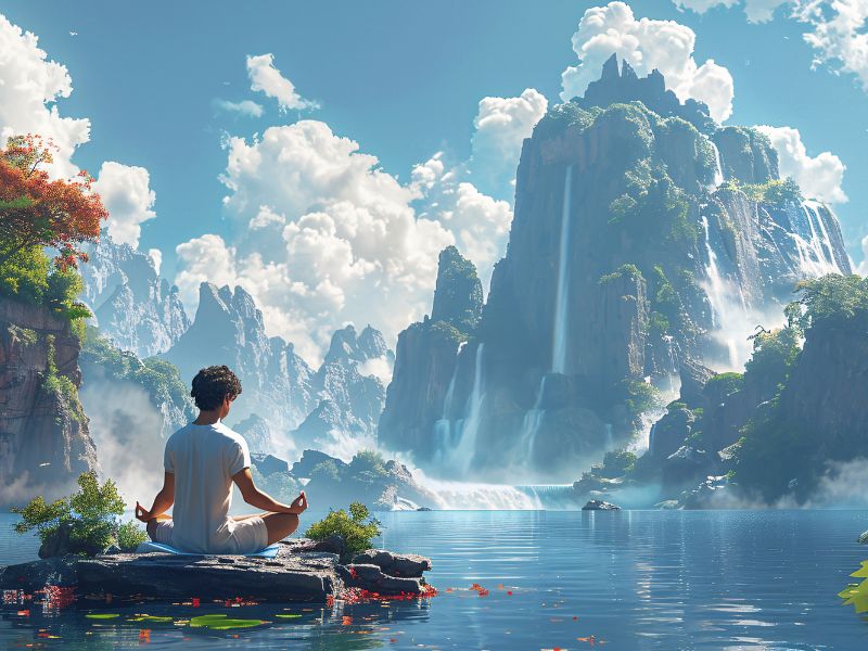 Serenity Echoes of Tranquility in a Chaotic World