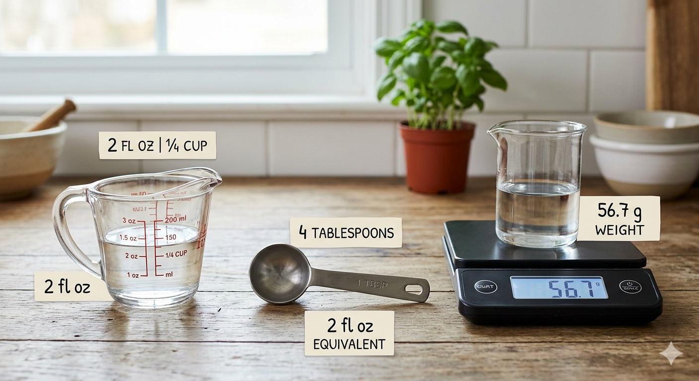 How Much Is 2 oz in Cups, Tablespoons, and Grams? How Much Is 2 oz in Cups, Tablespoons, and Grams?