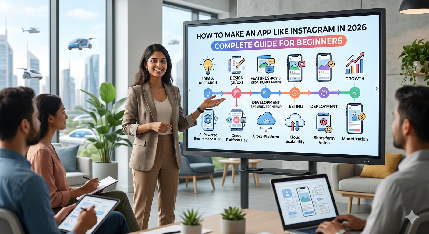 How to Make an App Like Instagram in 2026 (Complete Guide for Beginners) How to Make an App Like Instagram in 2026 (Complete Guide for Beginners)
