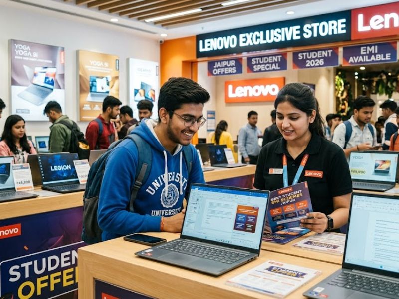 Best Lenovo Laptop EMI Jaipur Offers for Students in 2026 Best Lenovo Laptop EMI Jaipur Offers for Students in 2026