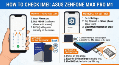 IMEI Asus Zenfone Max Pro M1