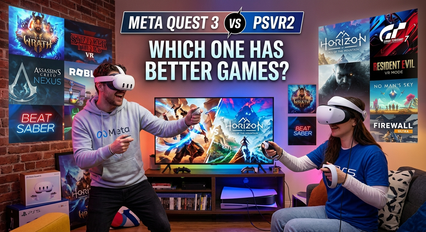 Meta Quest 3 vs PSVR2: Which One Has Better Games? Meta Quest 3 vs PSVR2: Which One Has Better Games?