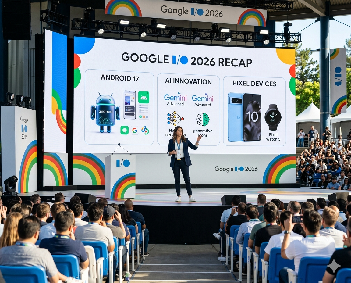 Google I/O 2026 Recap: What’s New in Android, AI, and Pixel Google I/O 2026 Recap: What’s New in Android, AI, and Pixel