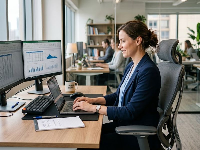 Why LiberNovo Maxis Ergonomic Chair Sets Are Perfect for Office Work