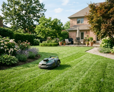 Wire-Free Robot Mower