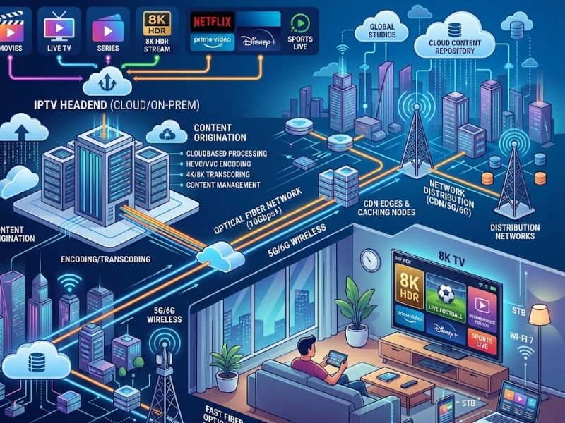 IPTV Infrastructure 2026: How Modern Technology Is Transforming Digital Television IPTV Infrastructure 2026: How Modern Technology Is Transforming Digital Television