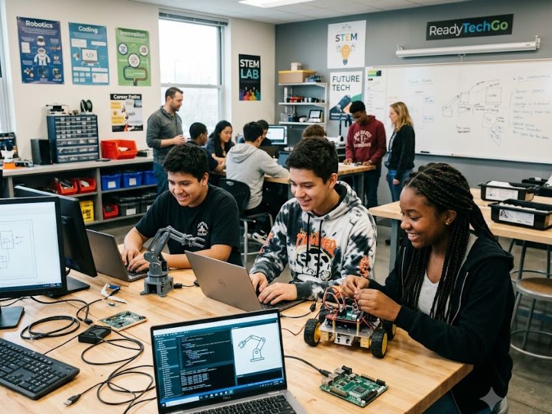 ReadyTechGo Initiative: Preparing Students for Future Tech Careers
